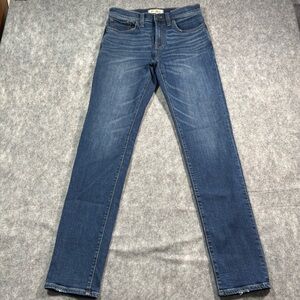 Madewell Men’s Medium Wash Athletic Slim‎ Cool Max Faded Jeans Size 30x34
